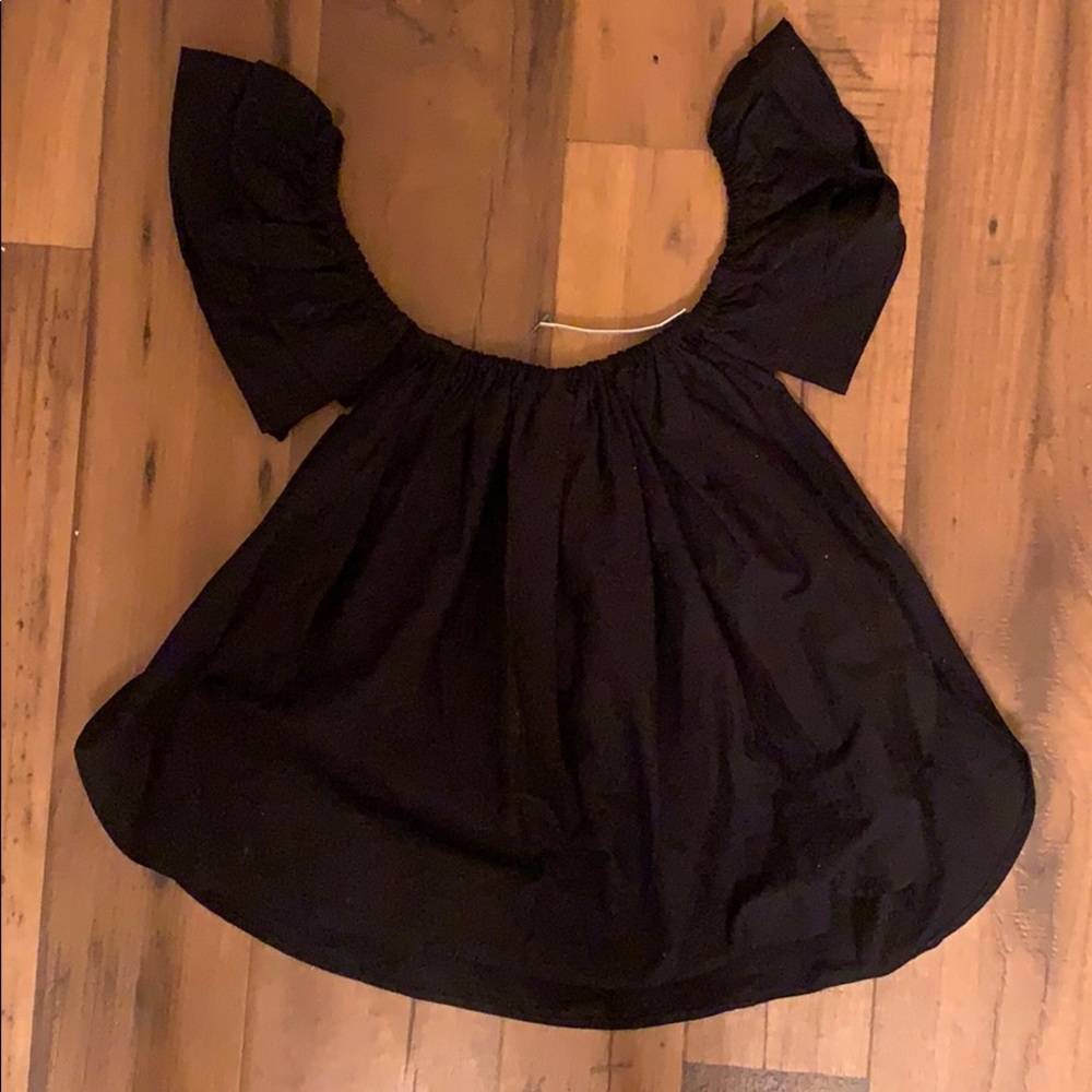 NWT black off the shoulder top